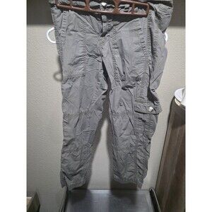Gap Brown Cargo Cropped Pants Women's Size 2